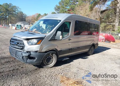 2020 Ford Transit-350 Passenger Van Xl from USA, damaged, VIN 1FBAX2C85LKA12493